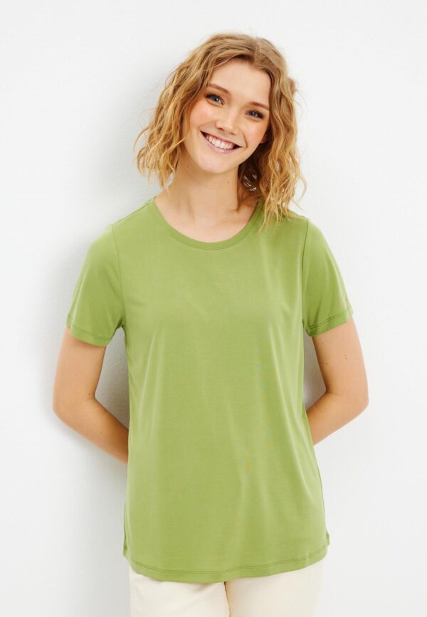 IN FRONT Nina T-shirt, Farve: Apple Green, Størrelse: XL, Dame - IN FRONT