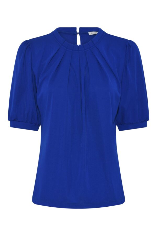 IN FRONT Grazia Bluse, Farve: Royal Blue, Størrelse: XL, Dame - IN FRONT