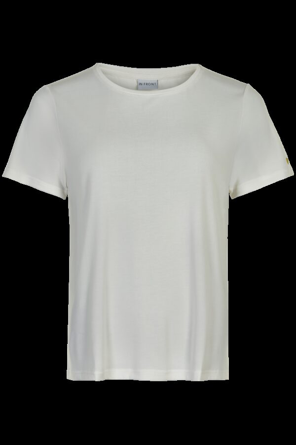 IN FRONT Nina T-shirt, Farve: White, Størrelse: XXL, Dame - IN FRONT